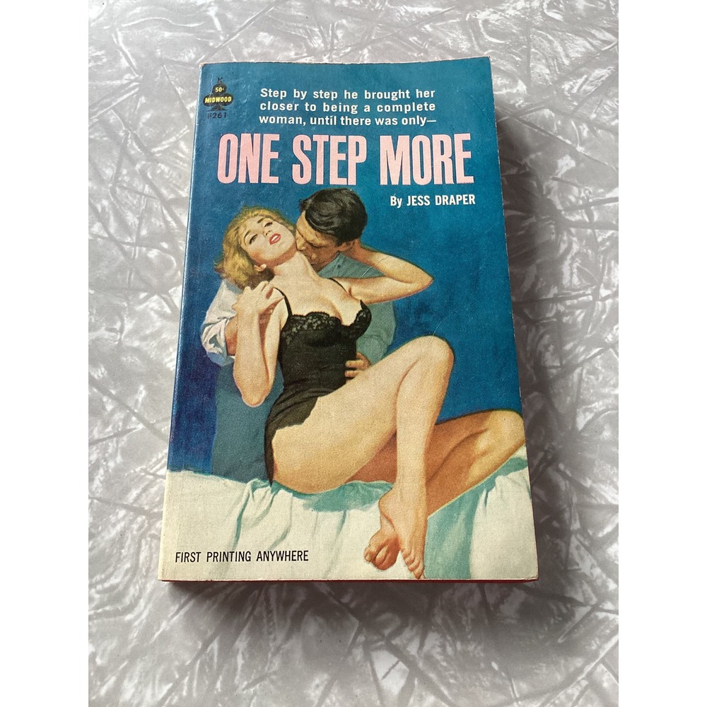 One Step More Jess Draper 1963 Midwood Tower F261 First Printing Pulp Fiction
